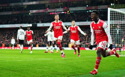 O Arsenal vem tendo uma belíssima temporada até aqui e vai tentar despachar o Manchester City na Copa da Inglaterra (Foto: IMAGO / Shutterstock)