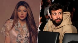 Montagem Shakira e Piqué