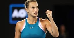 Aryna Sabalenka vibra no Australian Open