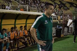 Volta Redonda x Fluminense - Eduardo Barros, auxiliar de Fernando Diniz