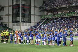 Cruzeiro - clássico contra o Atlético-MG