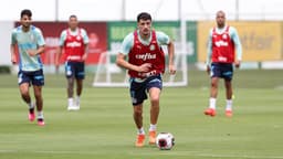 Piquerez - Treino Palmeiras