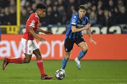 David Neres - Brugge x Benfica