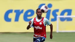 Estevão - Treino Palmeiras