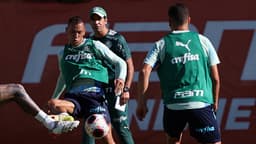 Breno Lopes - Treino Palmeiras