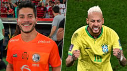 Arthur Aguiar e  Neymar