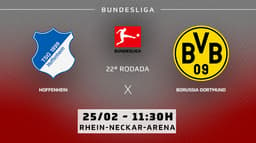 TR - Hoffenheim x Borussia Dortmund