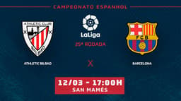 Chamada - Athletic Bilbao x Barcelona