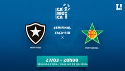 TR - Botafogo x Portuguesa