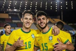 Patryck e Beraldo - Seleção Brasileira sub-20 - São Paulo