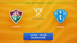 Tempo Real Fluminense x Paysandu Copa do Brasil