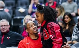 DeMar DeRozan e filha