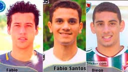 Figurinhas dos veteranos do Brasileirão