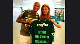 Deyverson e Leila - Palmeiras