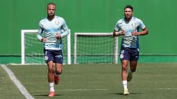 Mayke e Rony - Treino Palmeiras