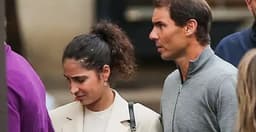 Maria Francisca Perello e Rafael Nadal na Espanha