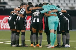 Jogadores do Botafogo