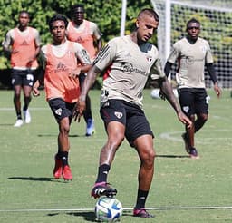 Treino São Paulo - 23/4