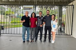 Encontro entre os diretores do Galo FA e João Pessoa Espectros foi intermediado pela fornecedora de material esportivo