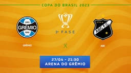 Chamada - Gremio x ABC