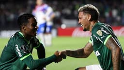 Endrick e Rafael Navarro - Palmeiras x Cerro Porteño