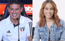 James Rodriguez comenta sobra sua amizade com Anitta