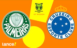 Palmeiras x Cruzeiro - TR brasileirão - Arte Lance!