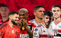 Crias de Flamengo e São Paulo