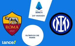 Roma x Inter de Milão &#8211; Série A_ 24ª rodada