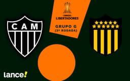 Atlético-MG x Peñarol