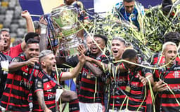 Flamengo voltou a vencer o Atlético-MG e conquistou a Copa do Brasil (Foto: Gilson Lobo/AGIF)