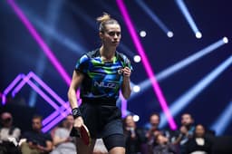 Miniatura da imagem: Bruna Takashi vence Eunhye Lee na primeira rodada do WTT Champions de Montpellier (Foto: Divulgação / WTT)