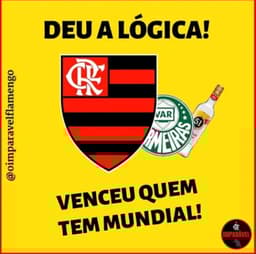 Miniatura da imagem: Memes Flamengo x Palmeiras - Libertadores 2025 (1)