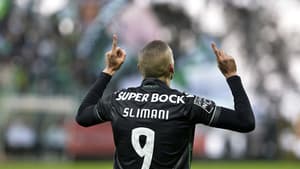 Slimani - Nacional x Sporting