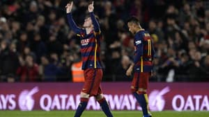 Messi fez o primeiro do Barcelona
