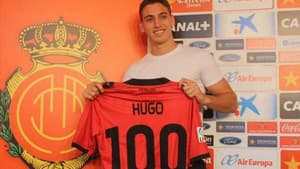 Hugo foi emprestado ao Mallorca, mas jogou somente no time B&nbsp;