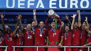 Portugal é campeão da Eurocopa-2016 (foto:AFP)