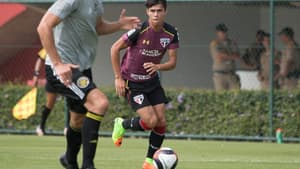 Luiz Araújo marcou três gols em três jogos-treinos