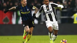 Icardi e Alex Sandro - Juventus x Inter de Milão