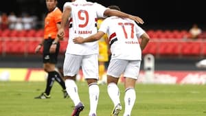 Último jogo: São Paulo 2x0 Mirassol, 1ª rodada do Paulistão (19/01/2013)