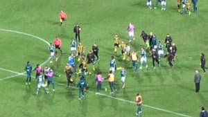 Palmeiras divulga novas imagens da briga contra o Peñarol
