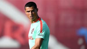 Cristiano Ronaldo - treino de Portugal