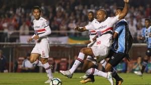Último confronto: São Paulo 1 x 1 Grêmio -	24/7/2017	- Brasileiro