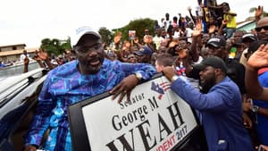 George Weah é eleito presidente da Libéria