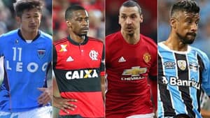 Kazu, Juan, Ibrahimovic e Leo Moura são alguns dos veteranos que ainda se destacam no futebol