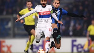 Fekir e Rafael Toloi - Atalanta x Lyon