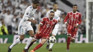 Varane e Ribéry - Real Madrid x Bayern de Munique