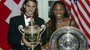 Roger Federer e Serena Williams campões em Wimbledon em 2003