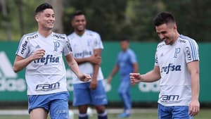 Diogo Barbosa e Willian estão entre os pendurados do Palmeiras que enfrenta o Paraná