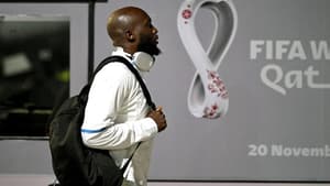 Lukaku no Qatar pela Bélgica